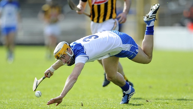 Waterford's Shane Fives takes a tumble