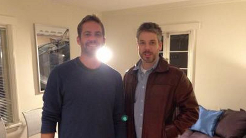 Vin Diesel posted a photo of Paul Walker with his own brother also called Paul on Facebook