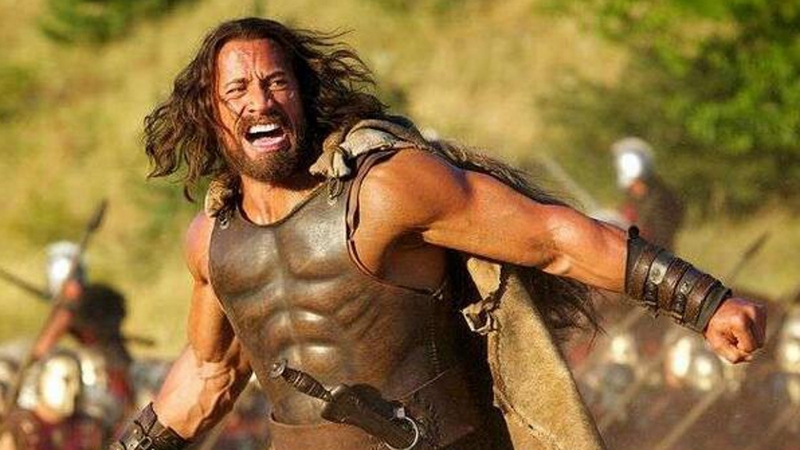 Dwayne Johnson as Hercules