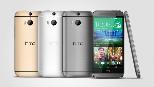 The HTC One (M8) comds in Gunmetal Grey, Glacial Silver and Amber Gold
