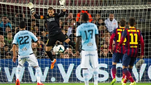 Victor Valdes has filled the Barcelona goalkeeper jersey for the last time