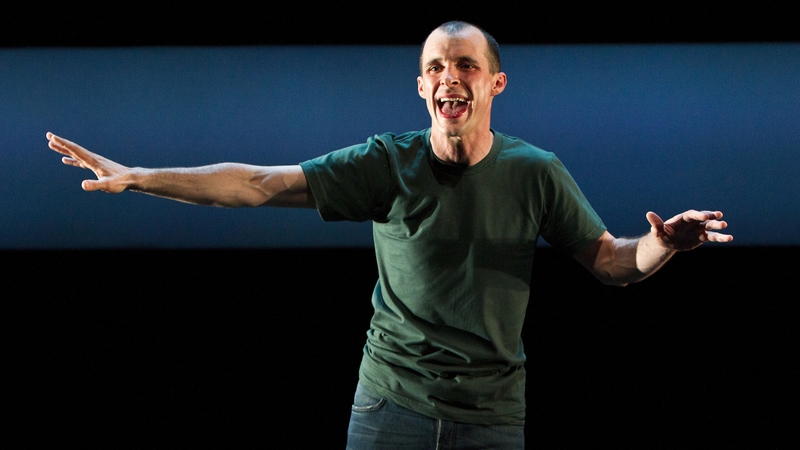 Vaughan-Lawlor in Howie the Rookie - "This will have been one of the most enjoyable and rewarding years I have spent in the theatre in my career" Photo: Patrick Redmond