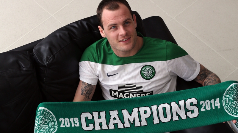 Ireland international Anthony Stokes scored a double for Celtic