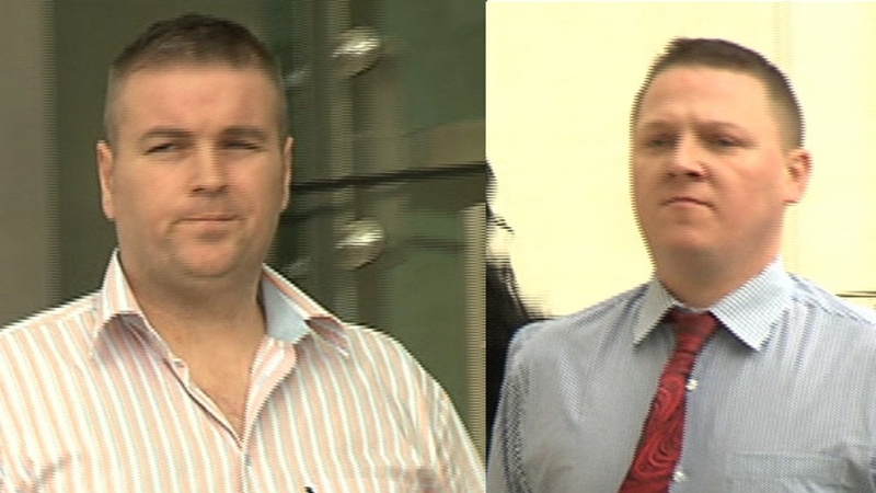 Court has ruled the trial of Noel Noonan (L) and Thomas McMahon should proceed