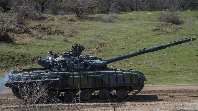 Russia has deployed military and militia units along its eastern border with Ukraine