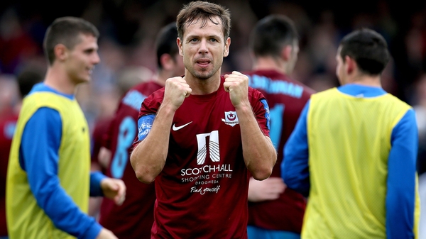 Declan O'Brien's hat-trick gave Drogheda all three points