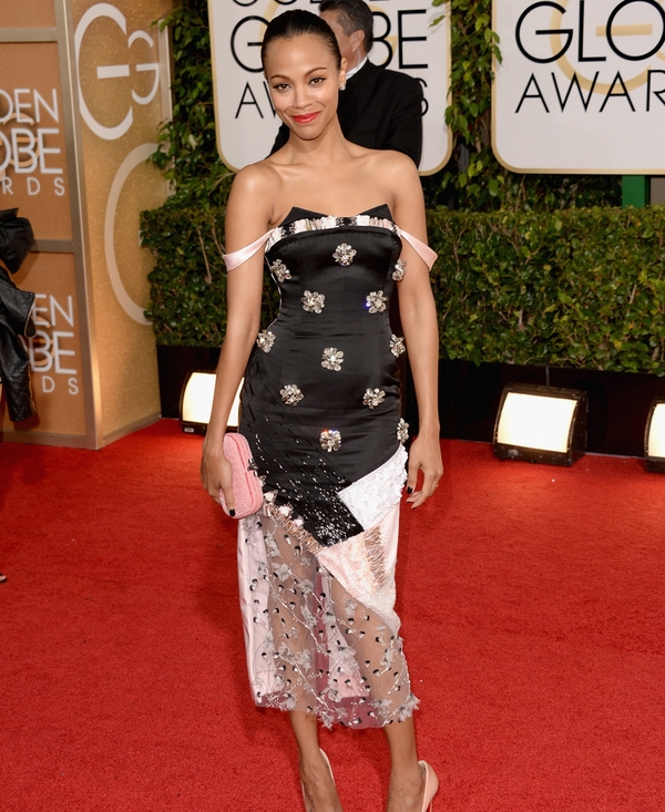 Saldana is the new face of L'Oreal Paris