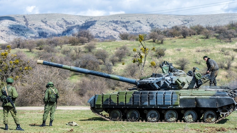 Vladimir Putin said the troops would return to base at the end of spring exercises