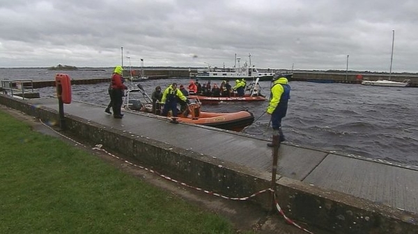 Daryl Burke was part of a group from an angling club in Co Armagh