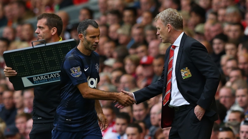 Ryan Giggs takes over from where David Moyes left off