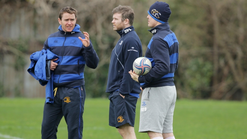 Eoin Reddan, Gordon D'Arcy, Brian O'Driscoll had been rested during Monday's training, but took a full part on Tuesday