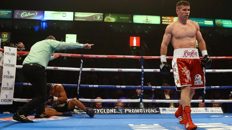 Eamonn O’Kane stopped Alvaro Gaona in impressive fashion