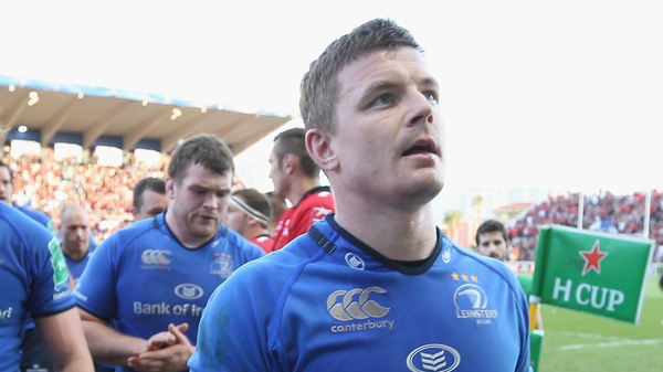 Brian O'Driscoll received the honorary degree this afternoon
