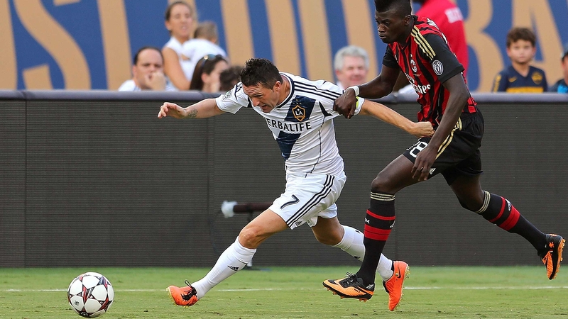 Robbie Keane helped Galaxy to their victory