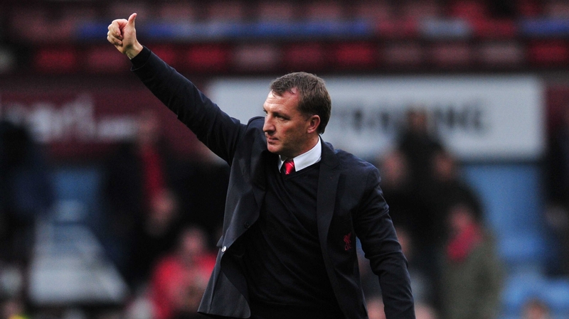 Brendan Rodgers insists Liverpool aren't feeling the heat despite a potentially decisive meeting with Manchester City on Sunday