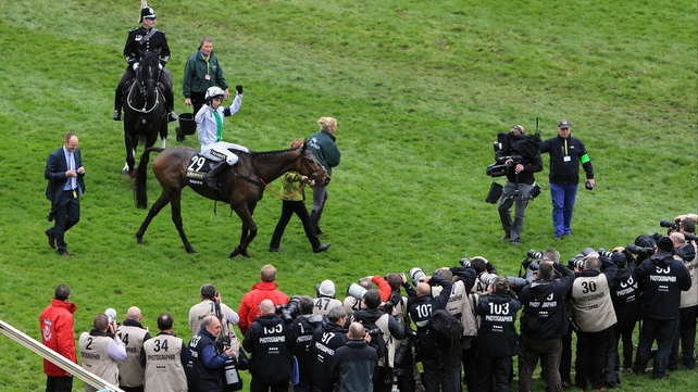 Pineau De Re and Leighton Aspell are paraded before the world's media