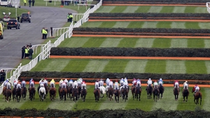 And they're off, eventually; the Grand National at Aintree got going at the second attempt