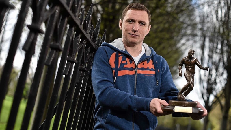 Gary O'Neill: 'I’m accepting the award on behalf of all the players and the staff at Drogheda, who have been great'