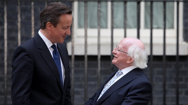 President Higgins said he was so pleased by the incredible reception he has received