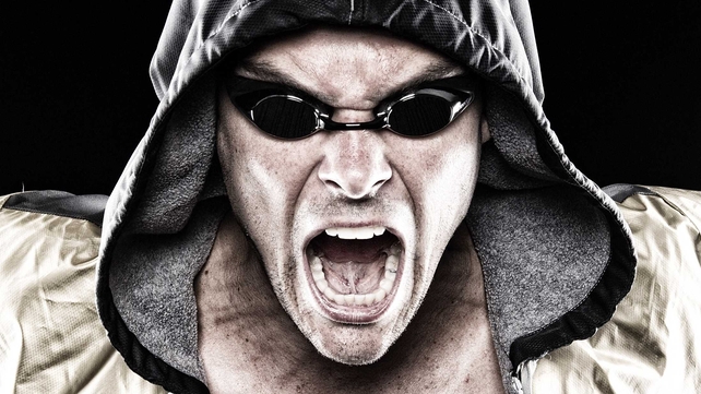 Australian swimmer Christian Sprenger poses during a portrait session in Brisbane