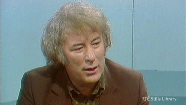 Seamus Heaney, 1983 © RTÉ Archives 3031/008