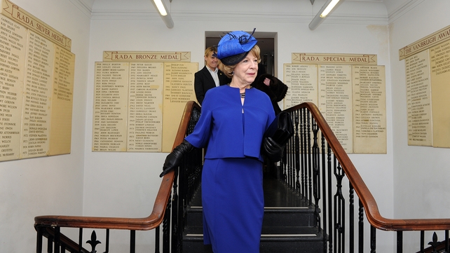 Sabina Higgins takes in the history and drama at RADA