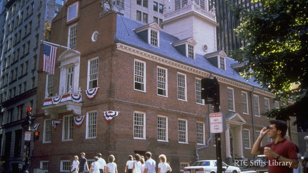 Boston State House in 1988. © RTÉ Archives 0823/015