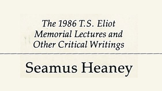 'The Government of the Tongue' by Seamus Heaney. Image with kind permission of Faber and Faber Ltd.