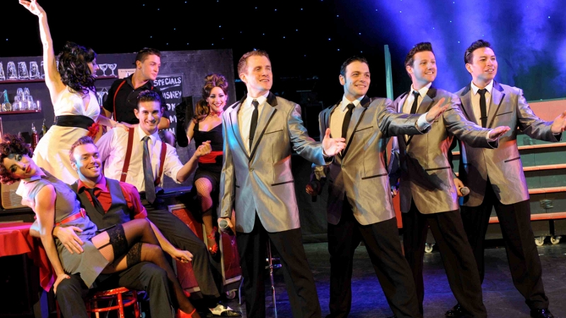 The cast of New Jersey Nights