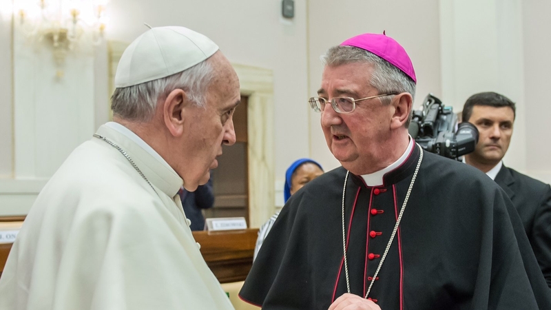 Archbishop Diarmuid Martin met Pope Francis in Rome this morning