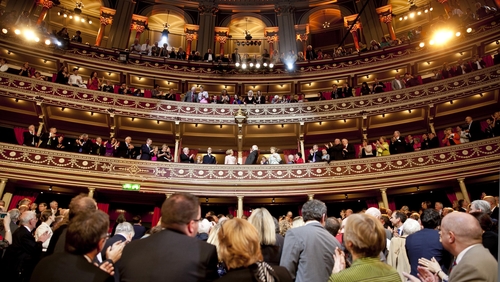 President Michael D Higgins at the Royal Albert Hall