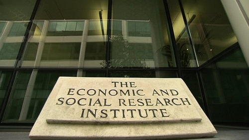 The ESRI forecasts that growth in economy will moderate to 3.3%