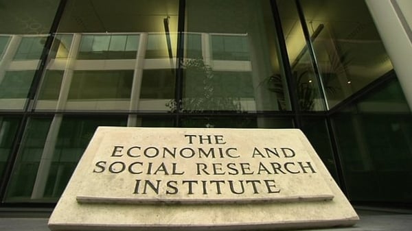The ESRI forecasts that growth in economy will moderate to 3.3%