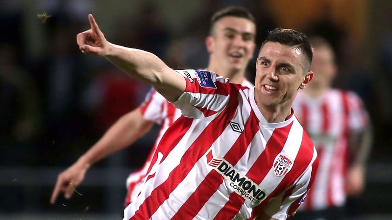 Enda Curran scored for the home side