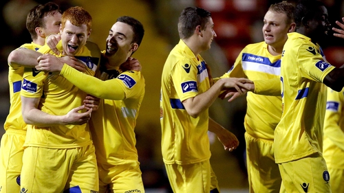 Rory Gaffney bagged a hat-trick as Limerick put four past Bray Wanderers