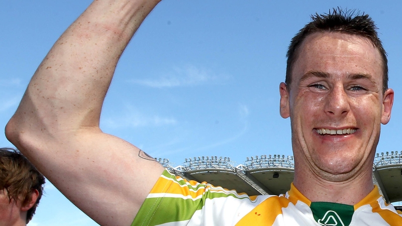 Donegal's Paddy Hannigan bagged a brace of goals in today's clash