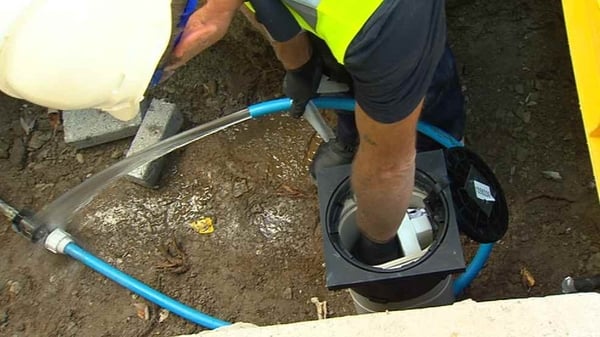 The installation of water meters has begun in a number of areas around the country