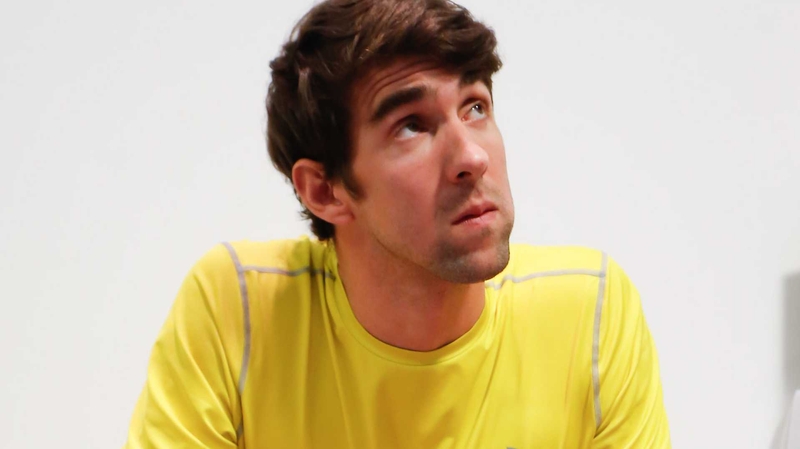 Michael Phelps has been banned from events until April next year