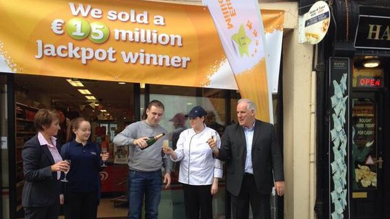The winning ticket was sold in Staunton's Costcutter Express in Castlebar