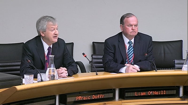 GAA Director General Páraic Duffy and GAA President Liam O'Neill faced questions over the latest television deal
