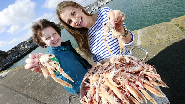 Vogue Williams launches Dublin Bay Prawn Festival
