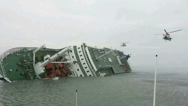 Over 300 people, mostly school children, died when the Sewol ferry sank