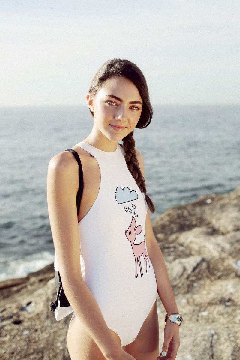 ASOS Rain Deer Print Swimsuit €45