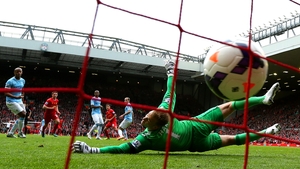 Philippe Coutinho scores the winner for Liverpool against Manchester City on an emotional day at Anfield