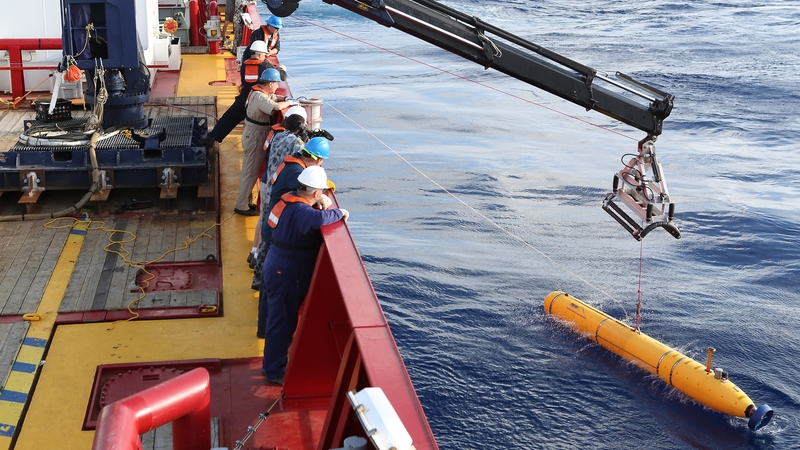 Bluefin-21 has been redeployed and is continuing its underwater search (Pic: EPA)
