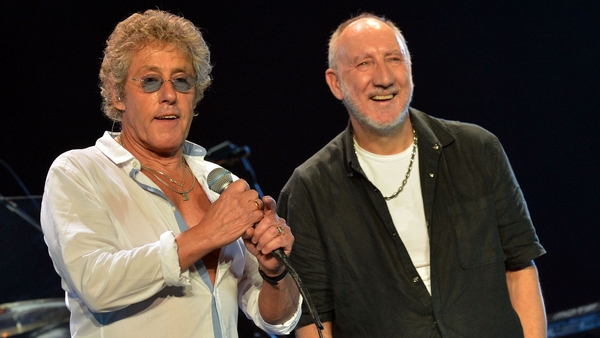 The Who's Roger Daltrey and Pete Townshend