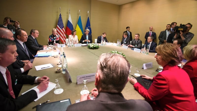 Talks took place in Geneva on the crisis in Ukraine and Russia
