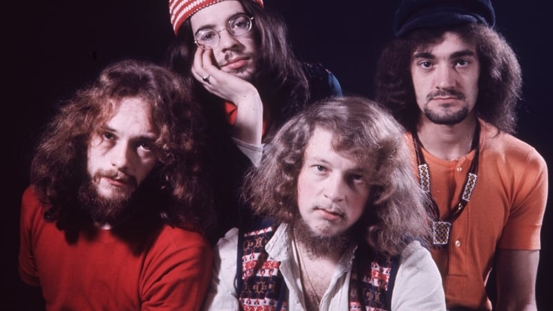 Jethro Tull pictured in 1970