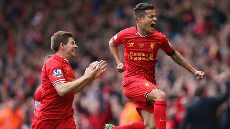 Philippe Coutinho's winning goal against City put Liverpool firmly in the driving seat for the title