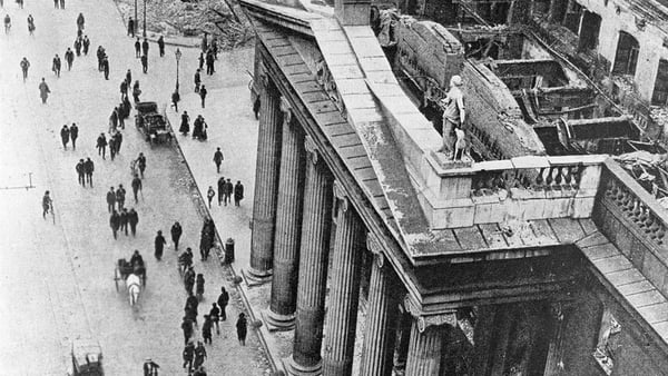Clip 13: Inside the GPO, 1916 (Laistigh d'Ard-Oifig an Phoist, 1916) - Wrecking the Rising
